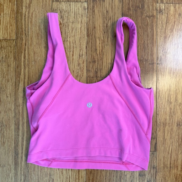 Lululemon Align Tank Top Sonic Pink size 4 W1DUDS Nulu Lulu women’s - Picture 5 of 7